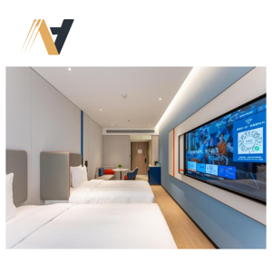 ชุดเฟอร์นิเจอร์ห้องพักในโรงแรมทำจากไม้วีเนียร์สำหรับโครงการวันหยุดในโรงแรมออกแบบได้ตามต้องการจากโรงงานเวียดนาม - Product Image 3