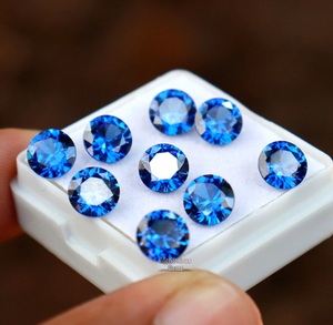 Zafiro Azul Natural de Ceilán Certificado, Corte Redondo de 6mm, Gema Suelta para Fabricación de Joyas, Suministro al por Mayor de Piedras de Zafiro - Product Image 5