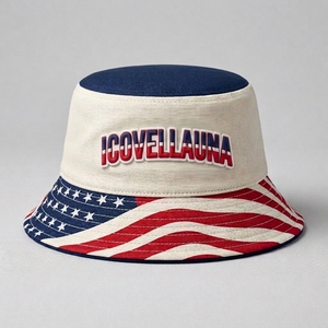 Chapeau Bob en Coton Personnalisé OEM à Large Bord pour Activités de Plein Air, Pêche, Cyclisme, Fêtes, Usage Quotidien, Protection Solaire, Broderie 3D en Relief sur le Bord, Unisexe - Product Image 1