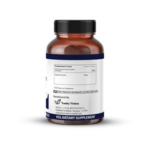 500mg Magnesium 150-Capsule Herbal Supplements Boost <b>Metabolism</b> Men Women OEM ODM Private Label Factory Supply 24-Month Shelf - Product Image 3