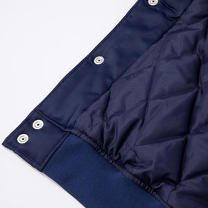 Blouson Bomber en Satin Personnalisé avec Logo, Nom et Numéro, Col Montant, Logo Frontal, Style Urbain, Unisexe, Veste d'Hiver - Product Image 6