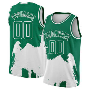Maillot de basket-ball personnalisé de qualité supérieure, taille plus, maillot de basket-ball réversible personnalisé, nouveau maillot de basket-ball - Product Image 2
