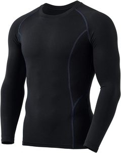 Camiseta de Compresión Rashguard de Manga Larga Personalizada para Hombre, Ropa Deportiva Ligera y Flexible para Lucha Libre Sin Gi - Product Image 1