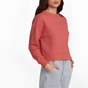 Sweat-shirts d'hiver grande taille pour femmes en coton 100% style décontracté avec impression personnalisée – Vente en gros - Product Image 6