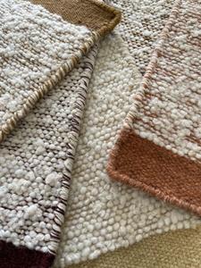 Tapis tressés en boucles de laine à tissage plat, tendance, rectangulaires, antidérapants, pour salon, décoration intérieure, à poils plats fins, nettoyage localisé, avec support. - Product Image 6