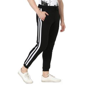 Pantalon d'automne pour homme 100% coton, pantalon décontracté tendance, couleur unie, respirant, léger, coupe droite, streetwear - Product Image 1