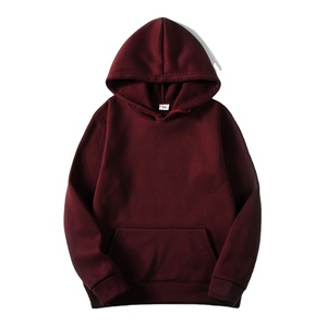 เสื้อฮู้ดดี้พรีเมียมผ้าฝ้าย 100% แบบยูนิเซ็กซ์ รับสกรีนโลโก้ตามสั่ง บริการ OEM แฟชั่นยอดนิยม ผ้าฟลีซเนื้อนุ่ม ลายเรียบ สำหรับฤดูหนาว - Product Image 2