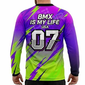 เสื้อจักรยาน CHARR INDUSTRIES รุ่น CI-RA-1994 แขนยาว ระบายอากาศได้ดี ชุดกีฬาสำหรับทุกเพศ แห้งเร็ว ยืดหยุ่นได้ - Product Image 2