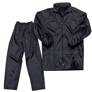 Custom Made Reversible Breathable Waterproof Men <b>Rain</b> Suit Lightweight Nylon Windbreaker Set <b>Jacket</b> Trouser Outdoor Activities - Product Image 3