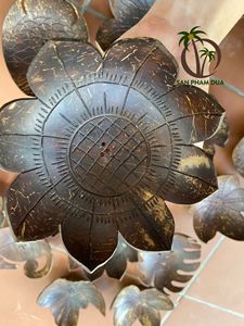 Porte-savon en coquille de noix de coco naturelle, vente en gros, fait main, accessoires de salle de bain écologiques, usine du Vietnam - Product Image 5