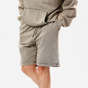 Shorts délavés à l'acide pour hommes, nouvelle collection, style unique, respirants, en matière de qualité supérieure. - Product Image 6