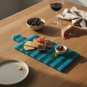 Most Popular Durable Solid Epoxy Resin Environmentally Friendly Dishwasher Safe Cheese <b>Board</b> Kitchenware Cutting <b>Tool</b> Chopping - Product Image 2