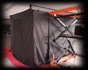 Auvent de voiture TRAP OVERLAND Straight Awning 2,5 m, testé au vent, grande taille, autoportant, robuste, pour 4x4, idéal pour le overlanding. - Product Image 2