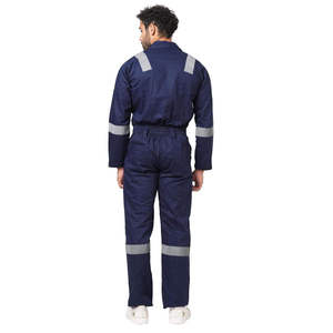 <b>Stand</b> Collar Dangri Cover All Workwear Cotton Safety Uniform One Piece <b>Painter</b> Overall Construction Industrial Reflective - Product Image 4