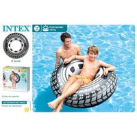 D114 CM Bouée de natation gonflable individuelle pour enfant en PVC, thème Monster Truck, durable, design amusant en forme de roue, modèle Chine 56268