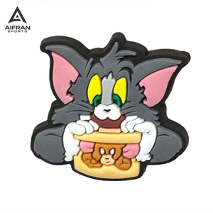 AIFRAN Accessoires de chaussures suspendus en PVC de haute qualité, motif dessin animé, design élégant, échantillon de logo personnalisé Aimtop - Product Image 2