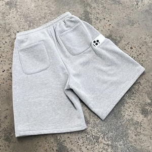 Shorts de bain pour hommes taille haute en toile respirante avec cordon de serrage, service OEM, personnalisables pour la gym, l'entraînement, la course, le sport et les loisirs - Product Image 6