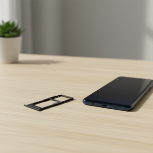 Tiroir pour carte SIM et carte Micro SD Motorola Moto G8 Noir - Product Image 3