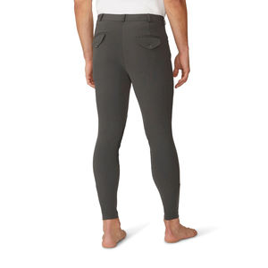 Leggings d'équitation pour hommes avec logo personnalisé / Pantalons d'équitation pour hommes fabriqués en usine, vente en gros - Product Image 2