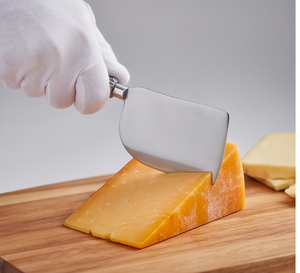 Ensemble de 4 couteaux à fromage avec manches en bois de cerf, lames en acier inoxydable, outils à fromage en zinc pour la cuisine - Product Image 6