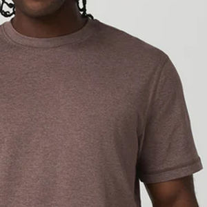 Camisetas para Hombre, Camiseta Lisa de Algodón Casual con Cuello Redondo, Diseño de Logotipo Personalizado, Color Sólido 2026 - Product Image 4