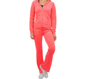 Chándal con Capucha para Mujer, Manga Larga, Bolsillos Laterales, Corte Regular, Ropa Casual de Otoño, Color Sólido, Poliéster Transpirable - Product Image 3