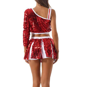 Uniformes de cheerleading sur mesure, vêtements d'entraînement, uniformes de cheerleading à manches courtes, uniformes de cheerleading pour jeunes - Product Image 6