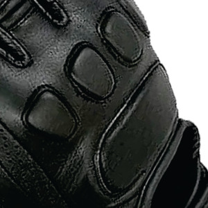 Guantes de Motociclismo de Cuero Negro, Pantalla Táctil, Transpirables, Antideslizantes, Muñeca Ajustable, para Conducir - Product Image 2