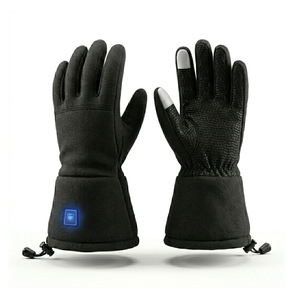 Unisex Rechargeable <b>Battery</b> Powered Thin Heated Gloves with Touchscreen and 3 Level Temperature Control for Winter Sports - Product Image 2