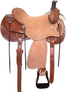 Selle anglaise en cuir véritable - Couleur personnalisable, logo, siège souple, tailles personnalisées, meilleur prix fabricant, équitation, course - Product Image 2