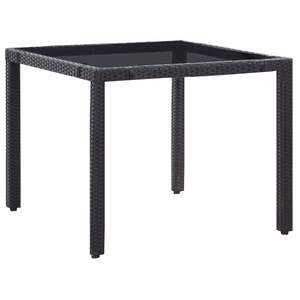 Ensemble de jardin noir avec table et chaise - Product Image 3