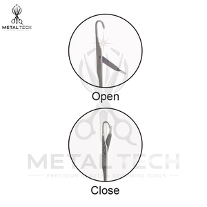 Aiguille à boucle professionnelle en acier inoxydable antidérapante et réutilisable pour extensions capillaires à micro-anneaux – Vente en gros - Product Image 2