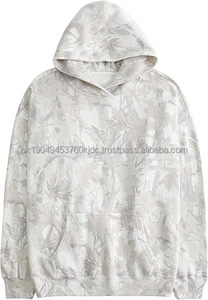 Sudadera con Capucha Extra Grande Vintage para Hombre, Sudadera de Felpa Gruesa 100% Algodón, Sudadera con Capucha Bordada para Hombre - Product Image 3