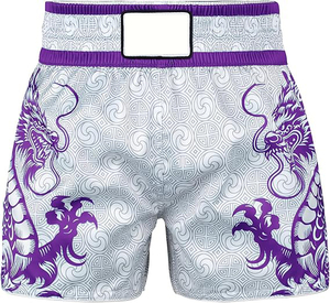 Pantalones Cortos Tradicionales de MMA Muay Thai para Mujer, Pantalones de Kickboxing de Alto Rendimiento, Ropa de Lucha, Pantalones Cortos de MMA para Mujer - Product Image 1