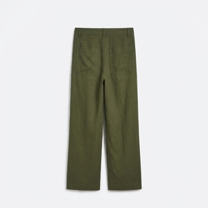Pantalon de jogging taille haute personnalisé pour femme, en mélange de coton, style athleisure, vente en gros, production de marque de mode - Product Image 2