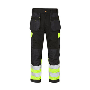 Flame Resistant High Visibility Reflective Tape Safety Pants OEM Durable Workwear <b>Trousers</b> Unisex Wholesale Safety Pants - Product Image 2