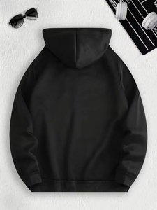 Sudadera con Capucha Casual y Cómoda para Hombre, con Estampado Moderno, 100% Algodón, Felpa Ligera, Impresión Digital, Talla XL, para Uso Diario - Product Image 3