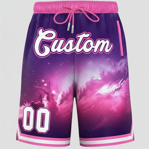 Shorts de sport décontractés pour hommes, couleur unie personnalisée, avec cordon de serrage à la taille, impression par sublimation, tissu en toile à séchage rapide, service OEM - Product Image 6