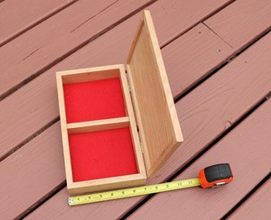 Boîte à bijoux en bois, couleur naturelle, qualité supérieure, faite à la main, organiseur, boîte à bijoux en bois, prix le plus bas - Product Image 5