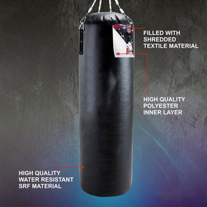 Sac de frappe de boxe professionnel, sac d'entraînement robuste, équipement de fitness pour la maison, salle de sport, entraînement de boxe - Product Image 5