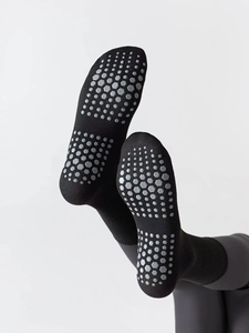 Hot Selling Professional Football Baseball Anti-Slip <b>Grip</b> Crew <b>Socks</b> Custom Fashionable 100%Nylon Bottom Sports <b>Socks</b> - Product Image 6