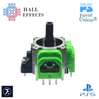 Joystick Analógico 3D con Sensor de Efecto Hall Favor Union FJH10K-S3D, Módulo Inalámbrico con Thumbstick Metálico, 5 Millones de Ciclos, Superventas