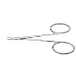 Ciseaux de tenotomie Stevens, type ruban, microchirurgicaux ophtalmiques, en acier inoxydable, instrument de chirurgie oculaire réutilisable, CE OEM - Product Image 3