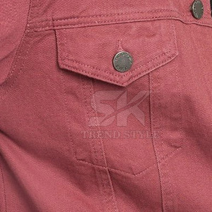 Chaqueta de Mezclilla Lisa para Hombre, Fabricada Profesionalmente, al por Mayor, para Uso Casual y al Aire Libre, Chaqueta de Invierno para Hombre con Logotipo Personalizado - Product Image 6