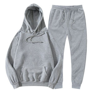 Conjunto de chándal de algodón personalizado, chándales personalizados con logotipo, chándales al por mayor para ropa urbana estadounidense, pedido al por mayor de fábrica - Product Image 4