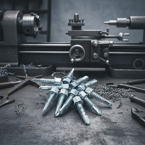 PDC Hex Head Self-Drilling Screws Carbon Steel Zinc/Galvanized/Phosphate Finish Metric/Inch Class 8 Grade Customizable Grade - Product Image 1