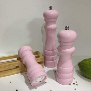 Moulin à poivre en laque à finition brillante et réfléchissante, avec fonctionnalité classique, broyeur géométrique noir ultra-brillant pour les gourmets - Product Image 4