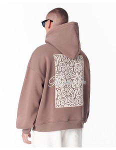 Sweat à capuche de haute qualité 100% coton, style streetwear, anti-rétrécissement, pour hommes, en vente à bas prix - Product Image 5