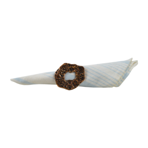 Nouveaux porte-serviettes en métal design, argent brillant poli, pour événements, fêtes, traiteurs et décorations - Product Image 6