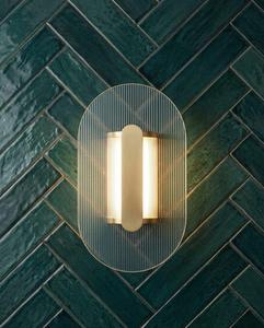 Modern Oval Glass Wall <b>Sconce</b> LED Wall Lamp Bedroom Bedside <b>Light</b> - Product Image 3